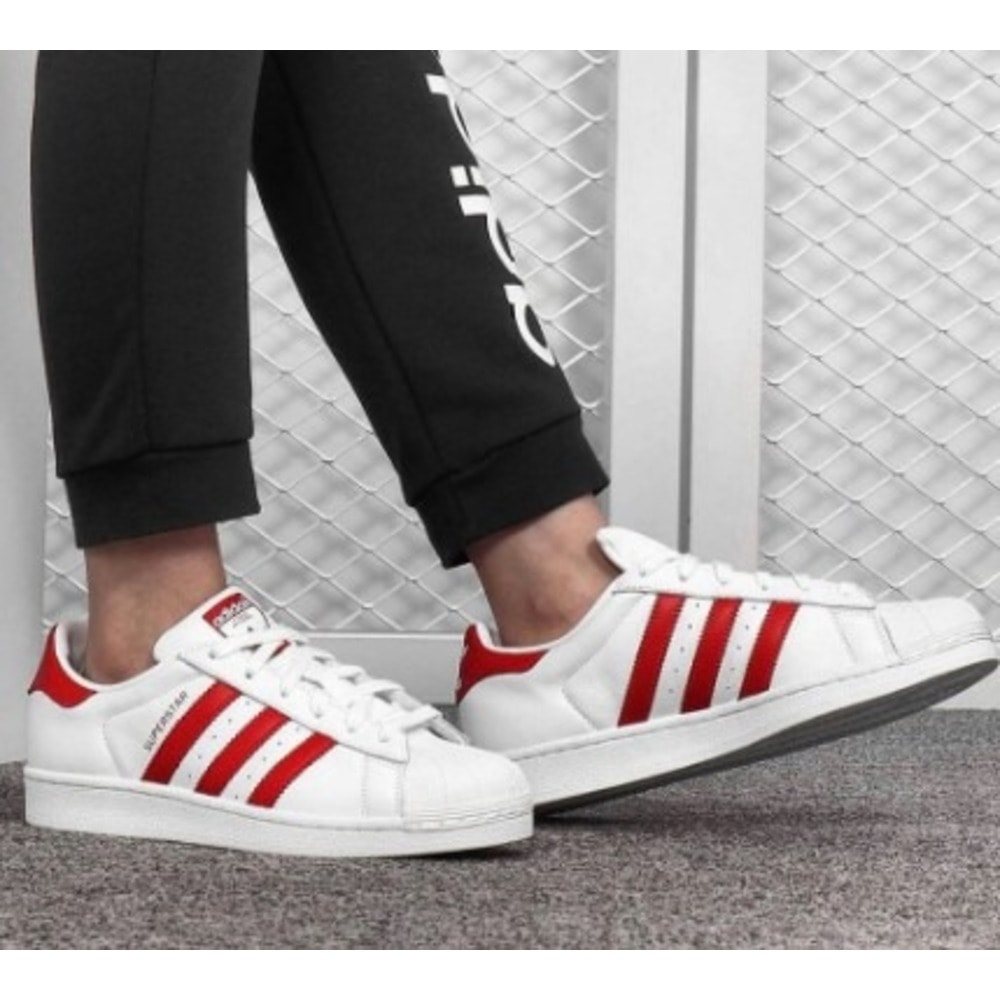 Adidas Süperstar “ White Red “